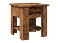 Mesa de centro 40x40x42 cm derivados de madeira madeira velha