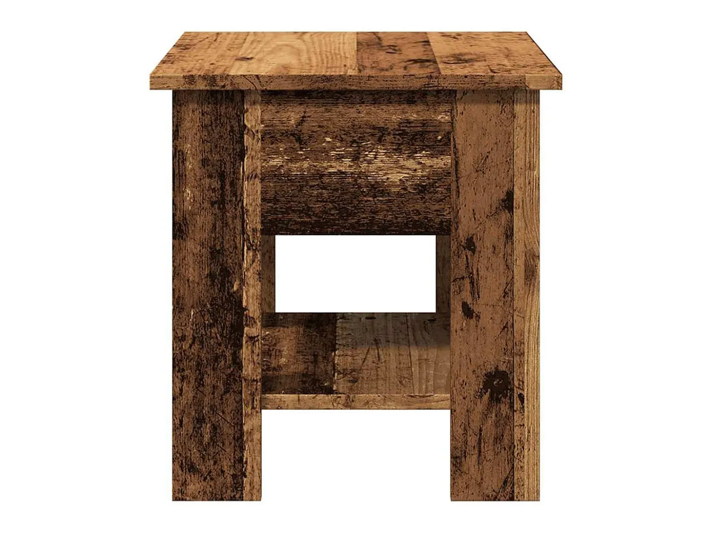Mesa de centro 40x40x42 cm derivados de madeira madeira velha