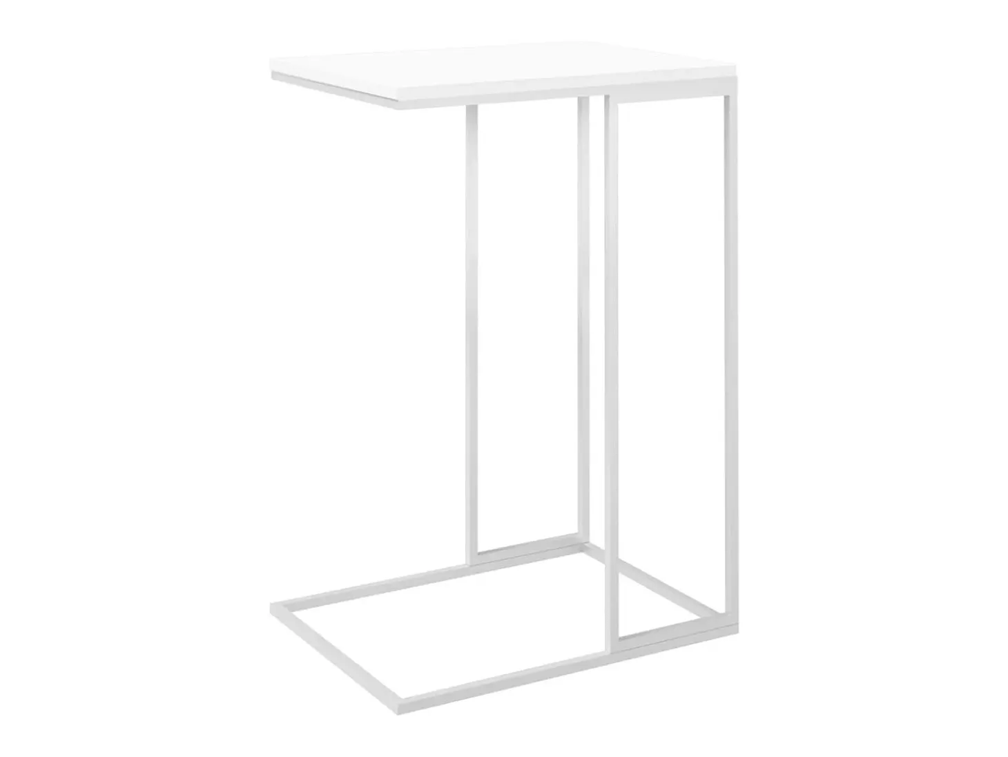 Mesa de centro 40x30x59 cm derivados de madeira branco