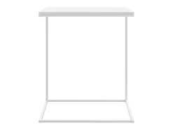 Mesa de centro 55x35x66 cm derivados de madeira branco PT204528