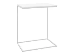 Mesa de centro 55x35x66 cm derivados de madeira branco PT204528