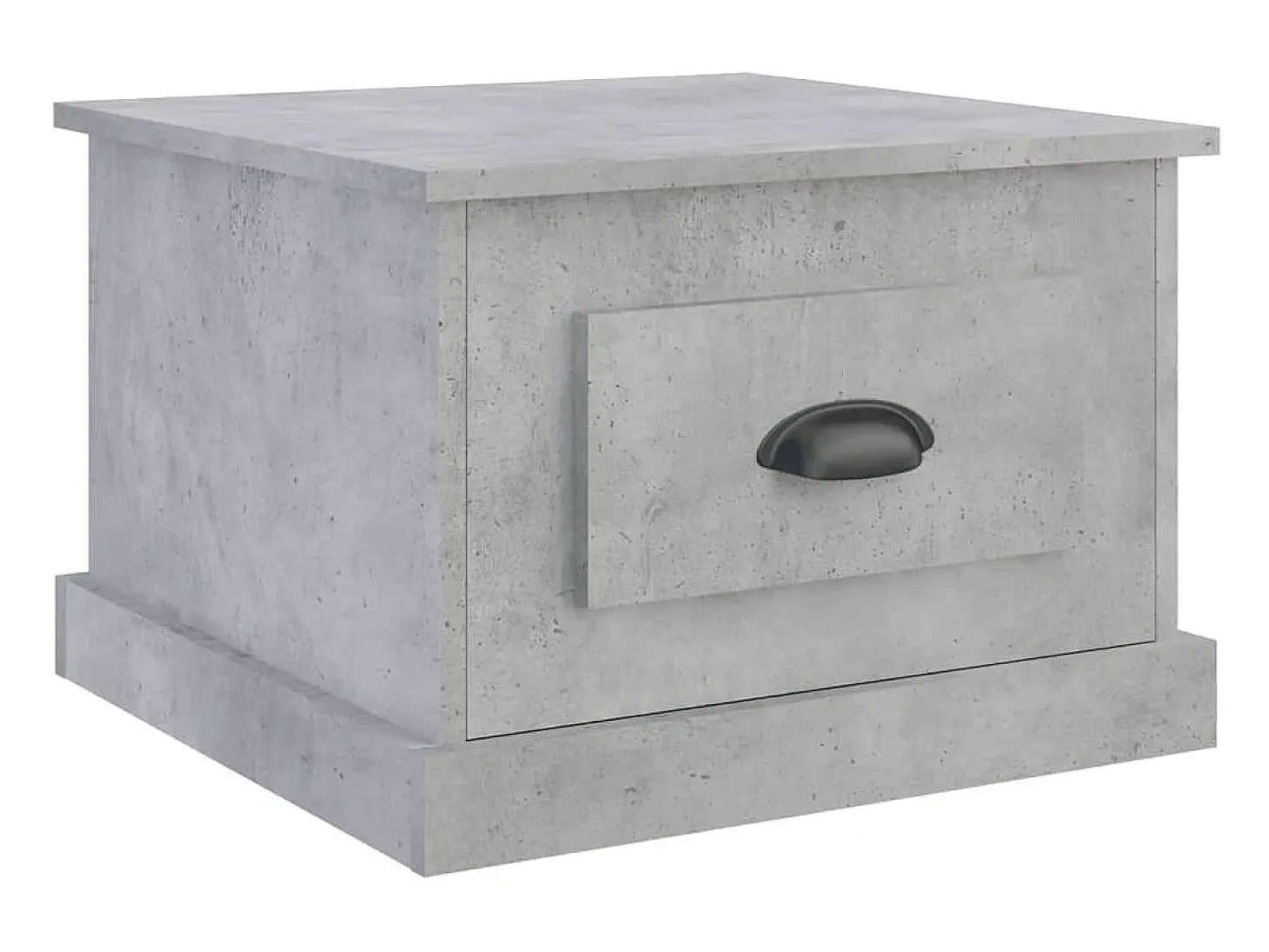 Mesa de centro 50x50x35 cm derivados de madeira cinzento sonoma PT803037
