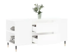 Mesa de centro 102x44,5x50 cm derivados de madeira branco PT820574