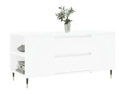 Mesa de centro 102x44,5x50 cm derivados de madeira branco PT820574