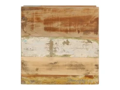 Mesa de centro 45x45x40 cm madeira recuperada maciça PT890798