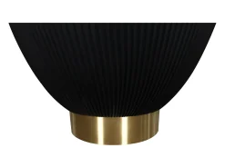 Mesa de centro 47x45x47 cm preto branco dourado modig m69
