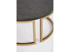 Mesa de centro 90x40x90 cm preta Sevilha SEV05-0