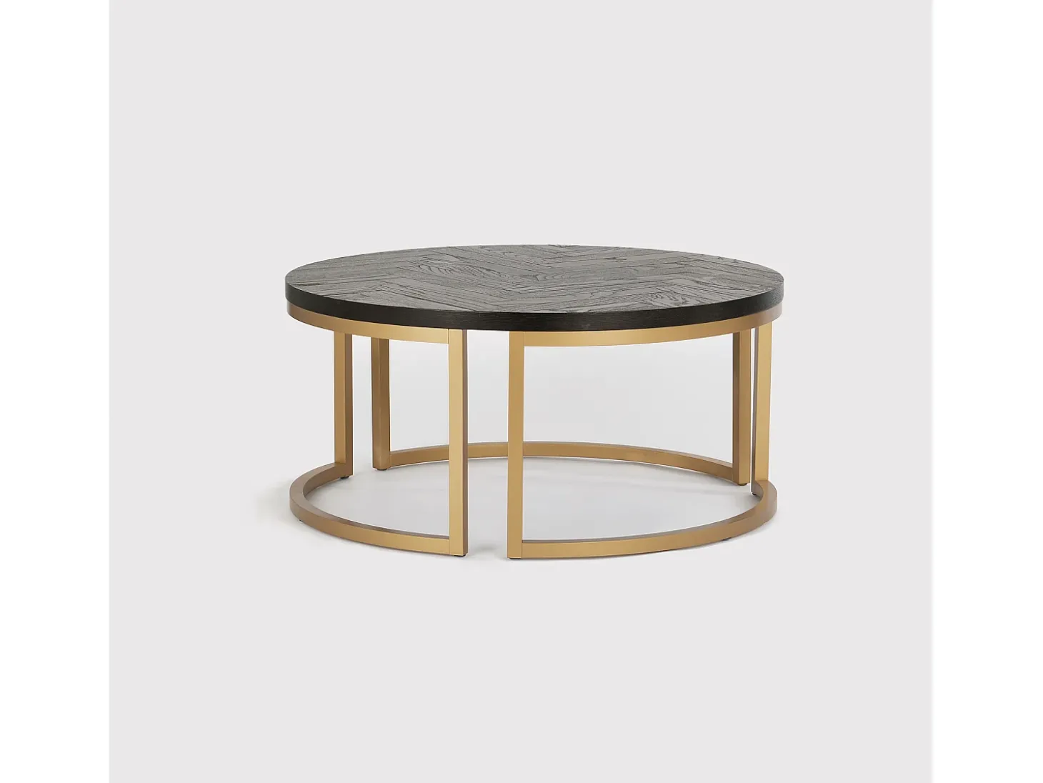 Mesa de centro 90x40x90 cm preta Sevilha SEV05-0
