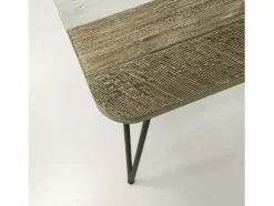 Mesa de centro 50x50x50 cm preta adesso adesl07
