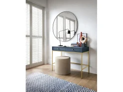 Mesa de console com 2 gavetas, 104x77 cm