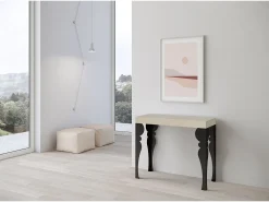 Mesa de Console Extensível Paxon Premium Cashmere 90x40/300 cm