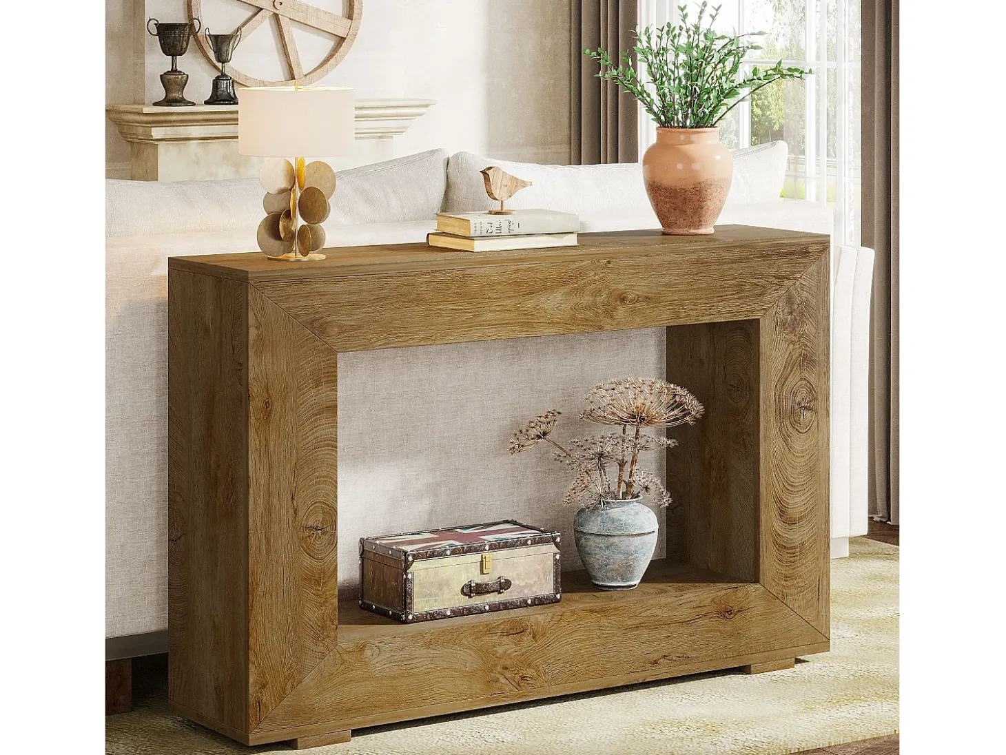 Mesa de Console, Mesa de Entrada, 120x30x83,5 cm, Mesa Auxiliar, Mesa de Corredor