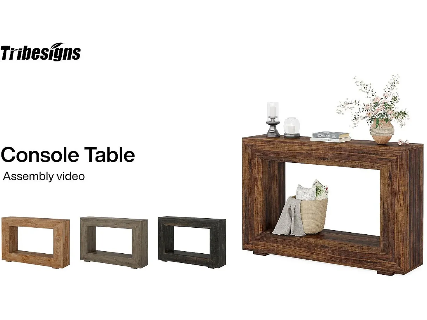 Mesa de Console, Mesa de Entrada, 120x30x83,5 cm, Mesa Auxiliar, Mesa de Corredor