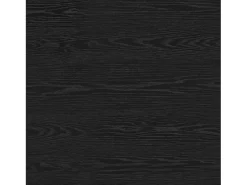 Mesa de Console Moderna 140cm, Mesa de Corredor Estreita Preta, Mesa de Sofá com 2 Prateleiras