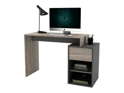 Mesa de Escritório DN com Gaveta, Branco 119x76cm