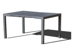 Mesa de jardim extensível em alumínio para 2 a 12 pessoas OLAHO - Design moderno e prático