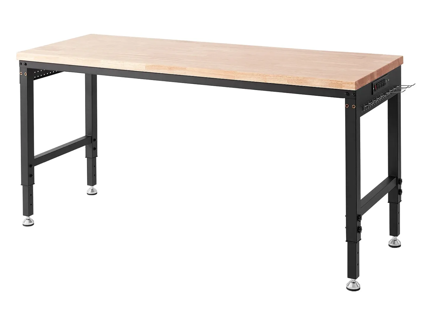 Mesa de Trabalho Ajustável SucceBuy, com Soquete, Carga Máxima de 1361 kg