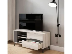 Mesa de TV Lizz 110 Grayish - Antracita