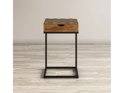 Mesa de xadrez 42x66x42 cm castanha Avola AV1730-26