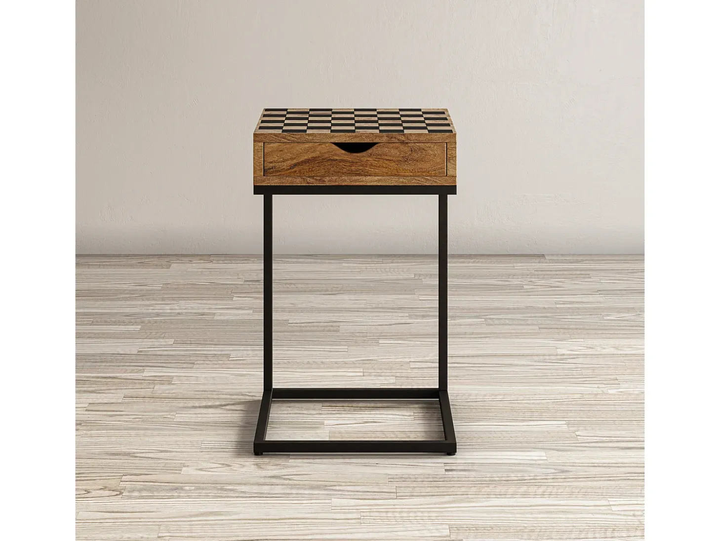 Mesa de xadrez 42x66x42 cm castanha Avola AV1730-26