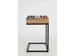 Mesa de xadrez 42x66x42 cm castanha Avola AV1730-26