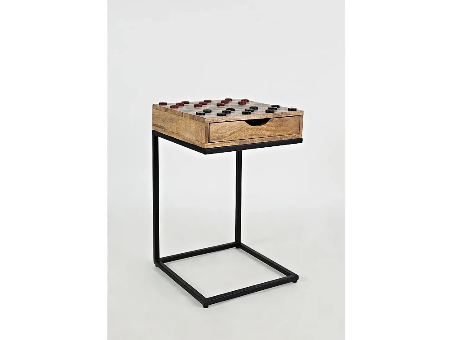 Mesa de xadrez 42x66x42 cm castanha Avola AV1730-26