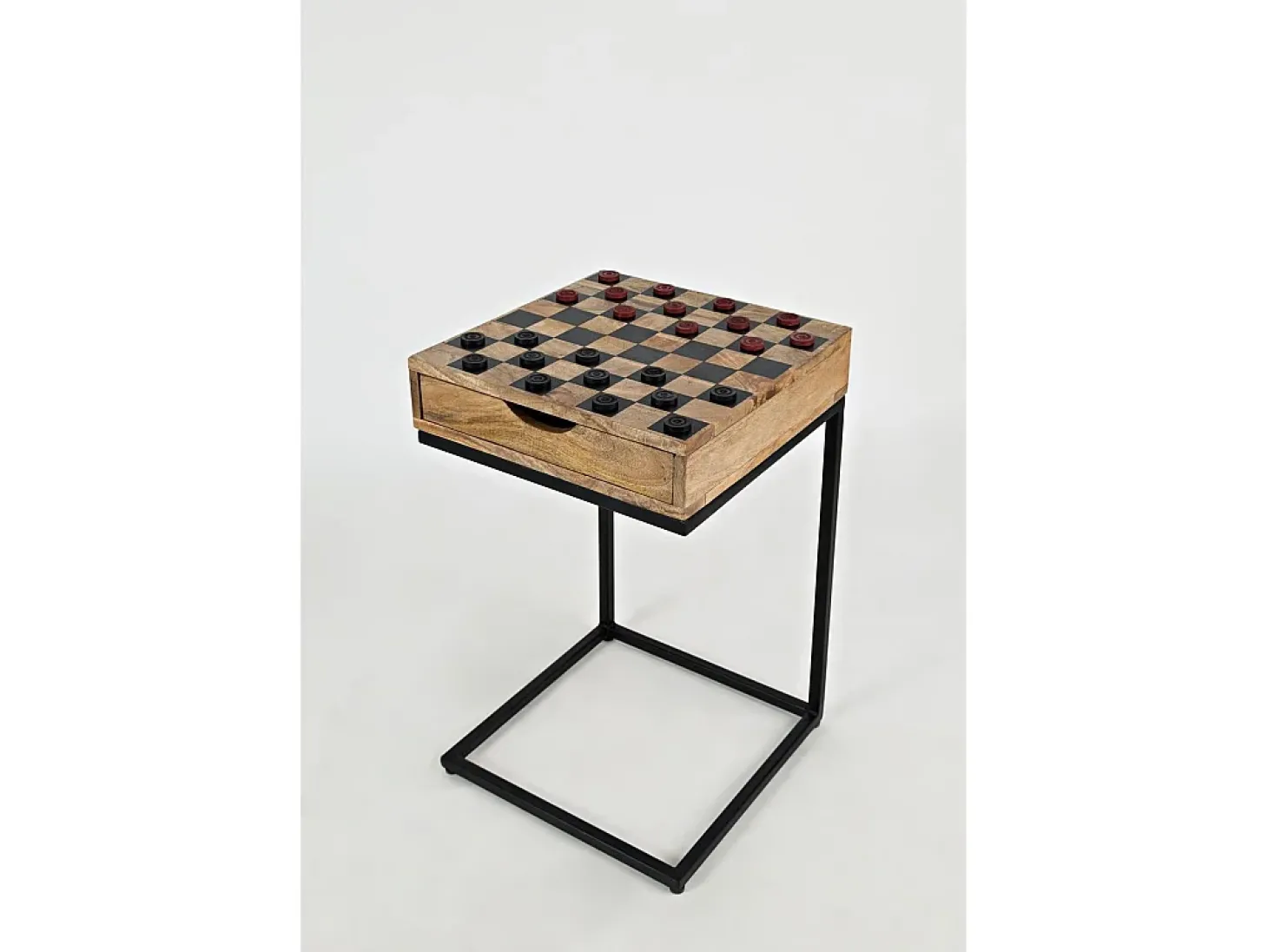 Mesa de xadrez 42x66x42 cm castanha Avola AV1730-26