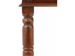 Mesa decorativa em madeira de manga cor-de-rosa