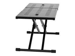 Mesa DJ Portátil SucceBuy, Suporte de Teclado Double-X, Altura Ajustável, Suporte de Mixagem de Áudio, (820-1095) x 465 mm