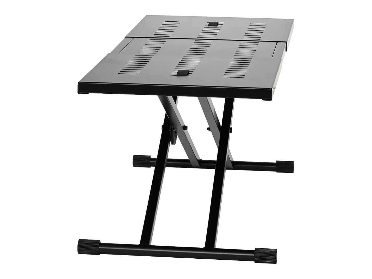 Mesa DJ Portátil SucceBuy, Suporte de Teclado Double-X, Altura Ajustável, Suporte de Mixagem de Áudio, (820-1095) x 465 mm