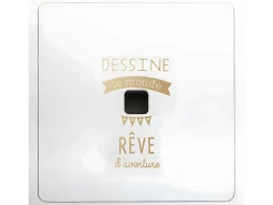 Mesa infantil com 2 bancos reversíveis, quarto, sala de jogos, branca