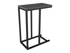 Mesa lateral & mesa de café Insasi Antracite A. 63 x L. 26 x P. 46 cm