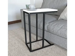 Mesa lateral & mesa de café Insasi Branco A. 63 x L. 26 x P. 46 cm