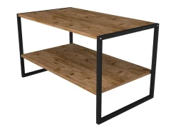 Mesa lateral & mesa de café Insasi Carvalho mel A. 50 x L. 90 x P. 50 cm