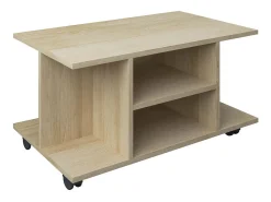 Mesa lateral & mesa de café Findula Sonoma Oak A. 40 x L. 80 x P. 40 cm