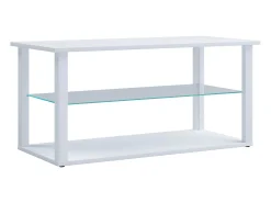 Mesa lateral & mesa de café Wanilo Branco A. 45 x L. 95 x P. 45 cm