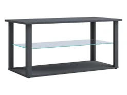 Mesa lateral & mesa de café Wanilo Antracite A. 45 x L. 95 x P. 45 cm