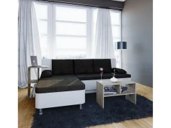 Mesa lateral de madeira VCM | mesa de café lisa | dimensões aprox. A. 63 x L. 40 x P. 30 cm | Mesa de estar | Mesa de centro - Nachto (Sonoma oak (Sägerau))