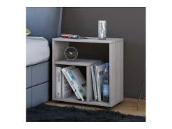 Mesa lateral de madeira VCM | Mesa de centro simples | Dimensões A. 55 x L. 50 x P. 30 cm | Mesa de cabeceira | Mesa de centro - Zeito (carvalho Sonoma (Sägerau))