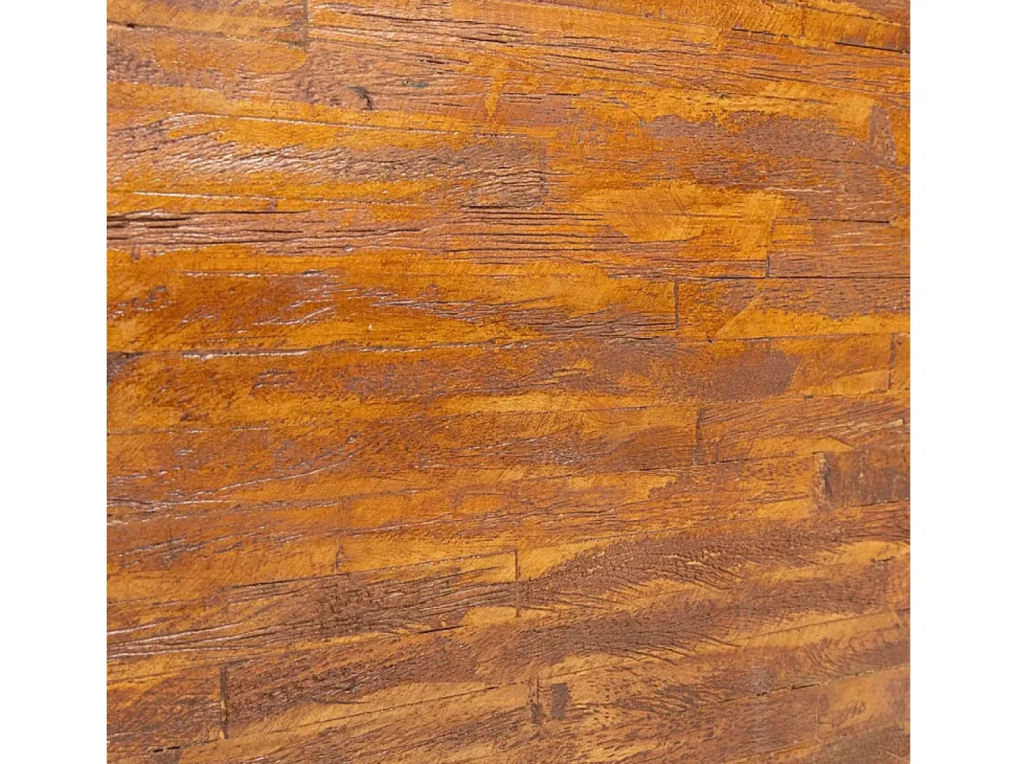 Mesa lateral em teca 60x60x38 cm