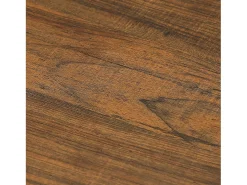 Mesa Lateral Estreita, Mesa Lateral de Madeira Pequena de 4 Andares com Moldura de Metal Curva