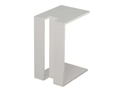 Mesa Lateral Tesauro Branca 30x57x40cm para Sala de Jantar