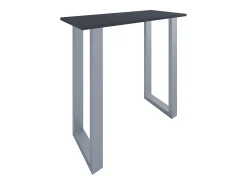 Mesa VCM Bar | Tresen | Mesa em pé | Mesa alta | Mesa Bartresen - Xona 110x50 cm (Prata / Antracite)