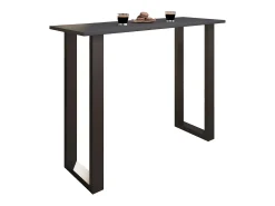 Mesa VCM Bar | Tresen | Mesa em pé | Mesa alta | Mesa Bartresen - Xona 140x50 cm (Preto / Antracite)
