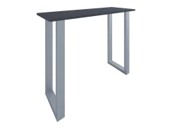 Mesa VCM Bar | Tresen | Mesa em pé | Mesa alta | Mesa Bartresen - Xona 140x50 cm (Prata / Antracite)