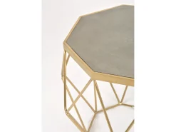 Mesa 68x55x68 cm dourado glamour gl1715
