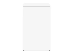 Mesas de apoio 2 pcs 50x30x50 cm derivados de madeira branco