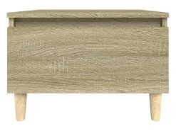 Mesas de apoio 2 pcs 50x46x35 cm deriv. madeira carvalho sonoma