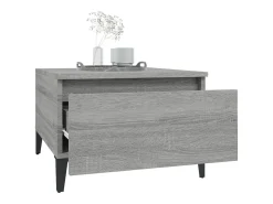 Mesas de apoio 2 pcs 50x46x35 cm deriv. madeira cinzento sonoma PT881907