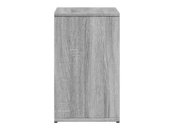 Mesas de apoio 2 pcs 50x30x50 cm derivados madeira cinza sonoma
